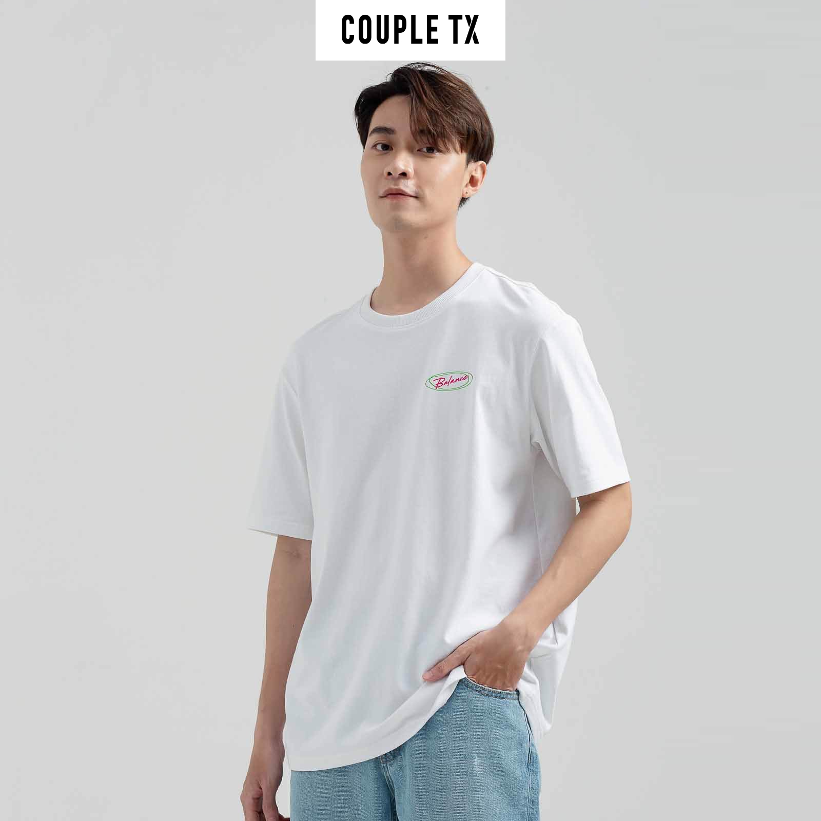 COUPLE TX - Áo Thun Nam Graphic Trải Nghiệm Khám Phá MTS 1185