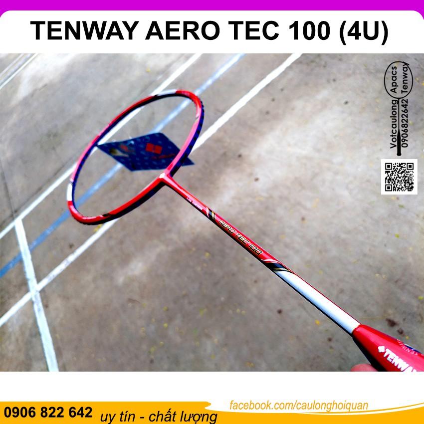 Vợt cầu lông Tenway Aero Tec 100 (4U) | Vợt nặng đầu chuyên thông, thân dẻo phù hợp đánh phong trào