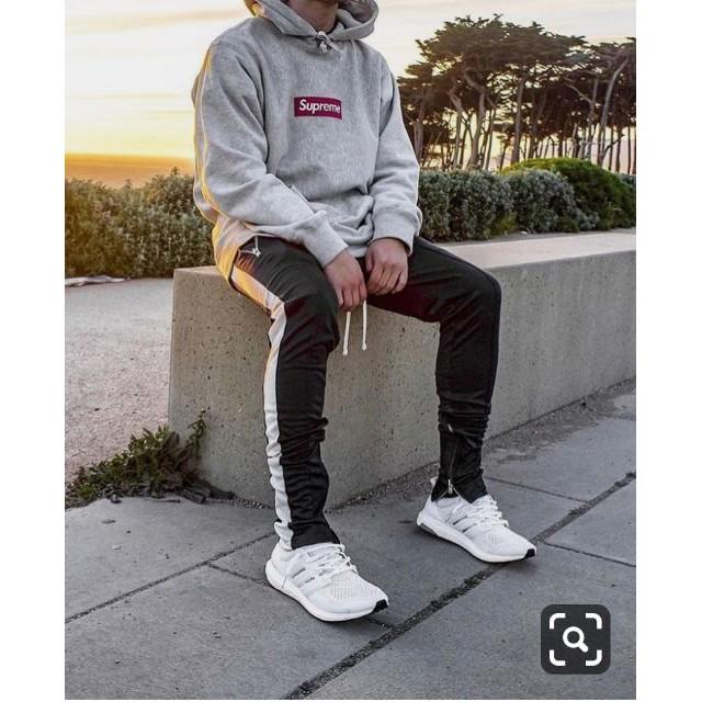 Quần track pants zipper cực chất