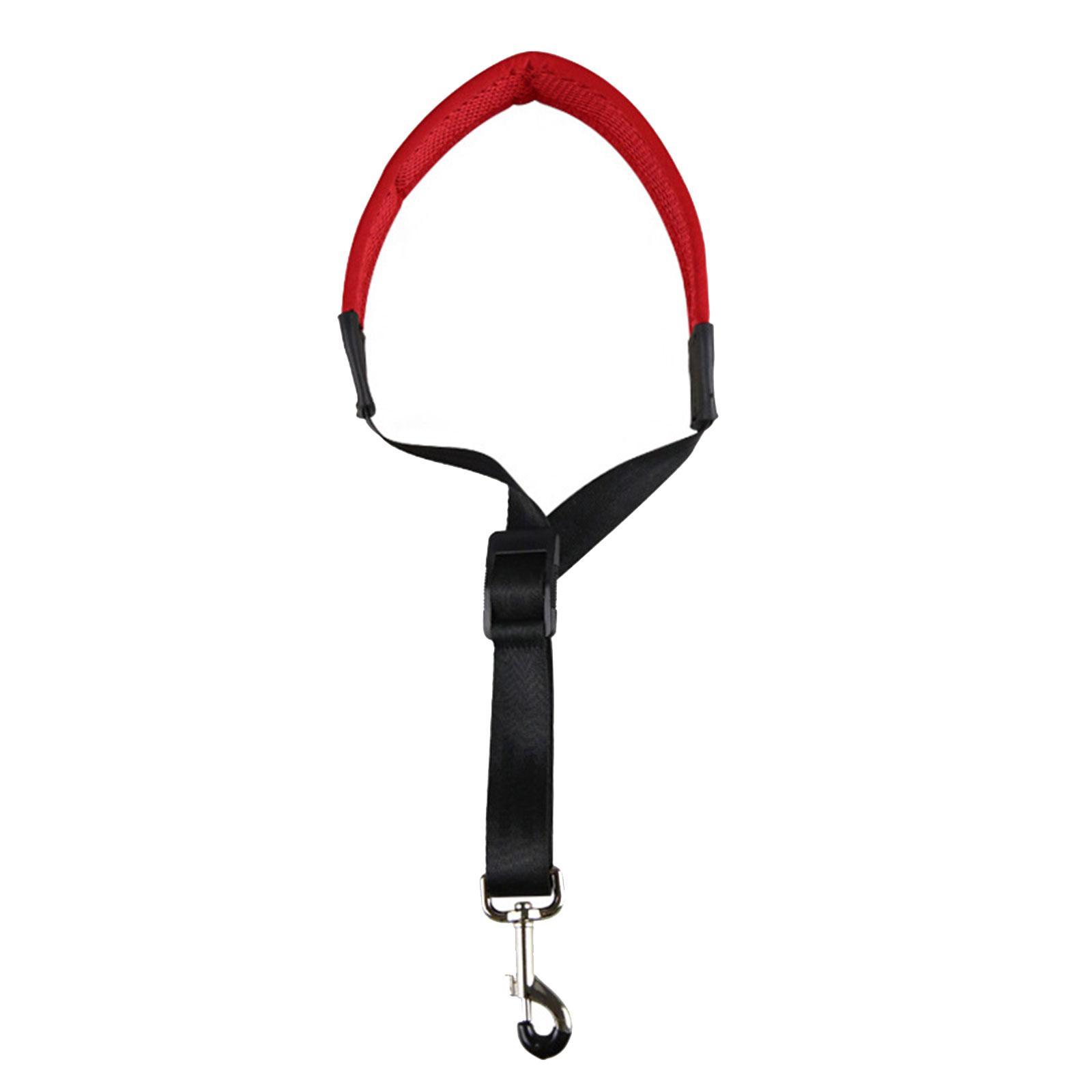 Saxophone Strap Sax Neck Strap Breathable Adjustable Neckband Soft Neck Pad Easily Disassemble with Buckle Universal Wind Instrument Strap