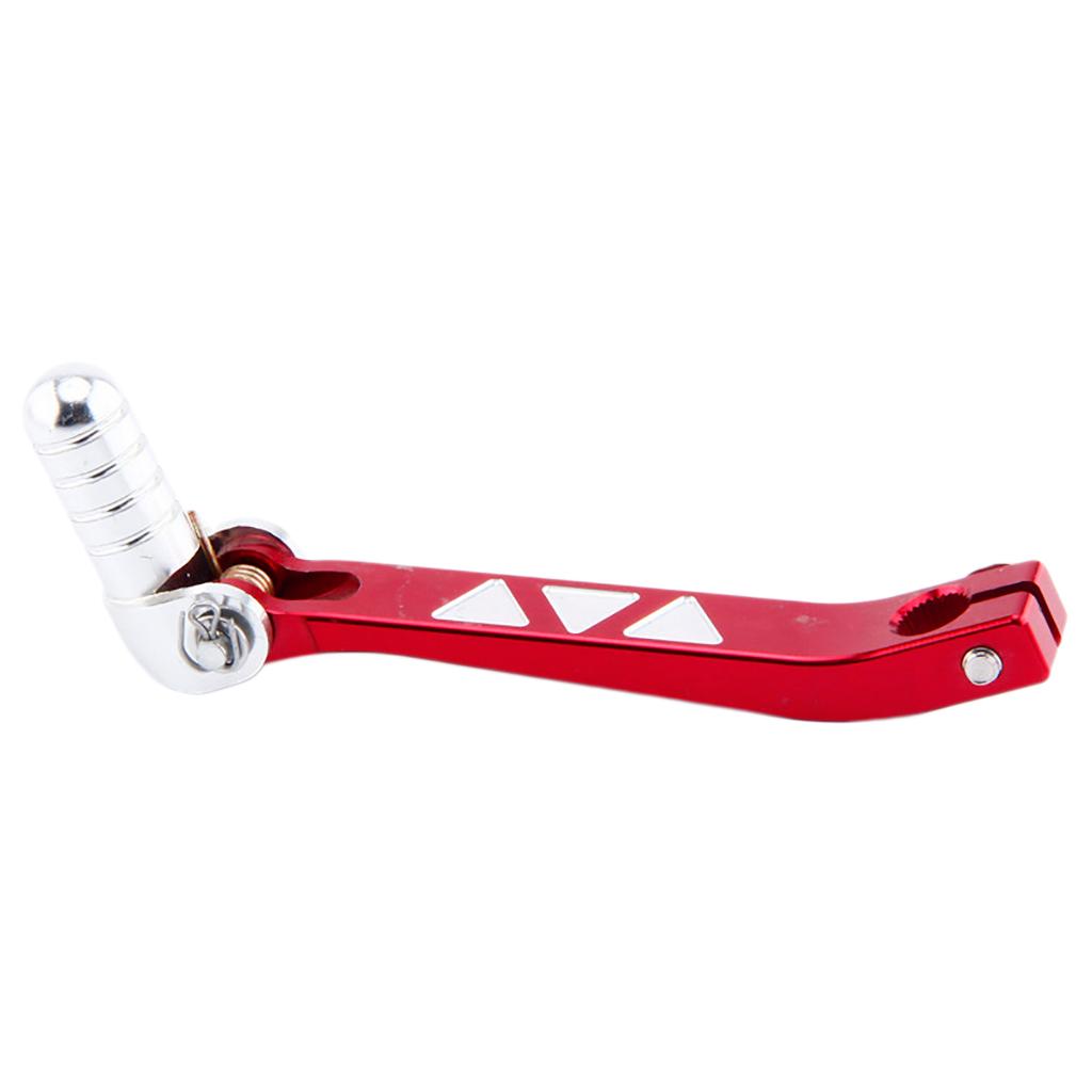 CNC Alloy HD Gear Lever Shifter Handle 110cc 125cc Pit Pro Dirt Bike Red