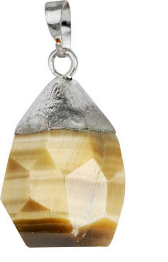 Dây Đeo Và Mặt Gỗ Hóa Thạch Vàng Vân Gỗ