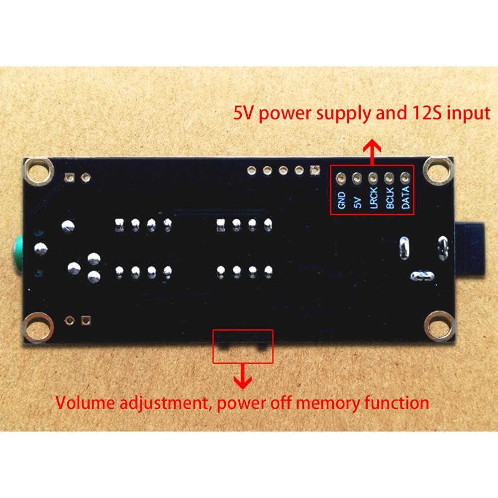 Bảng giải mã ES9038Q2M NE5532 I2S Input ES9038 Mô -đun USB không đồng bộ có thể được sử dụng với giao diện Ý