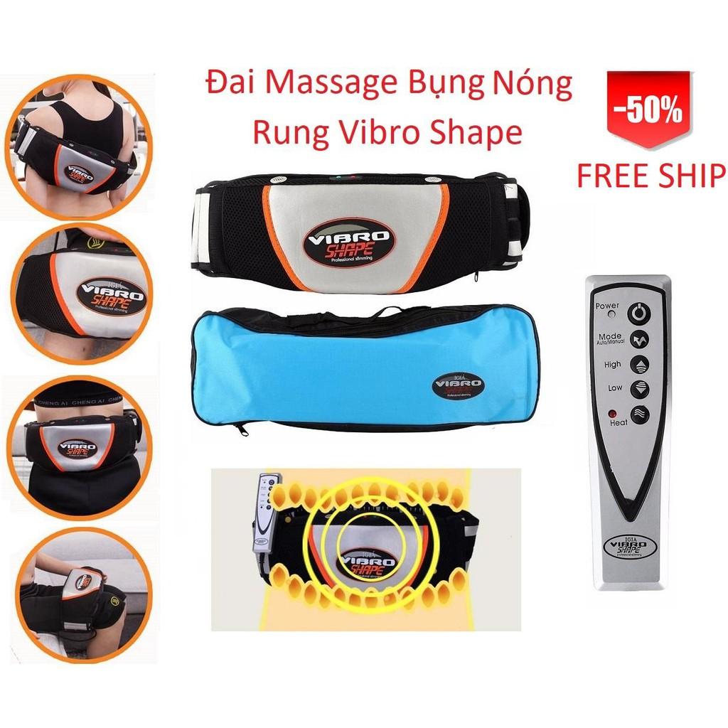 Đai Massage Bụng Nóng Rung Vibro Shape Thế Hệ Mới