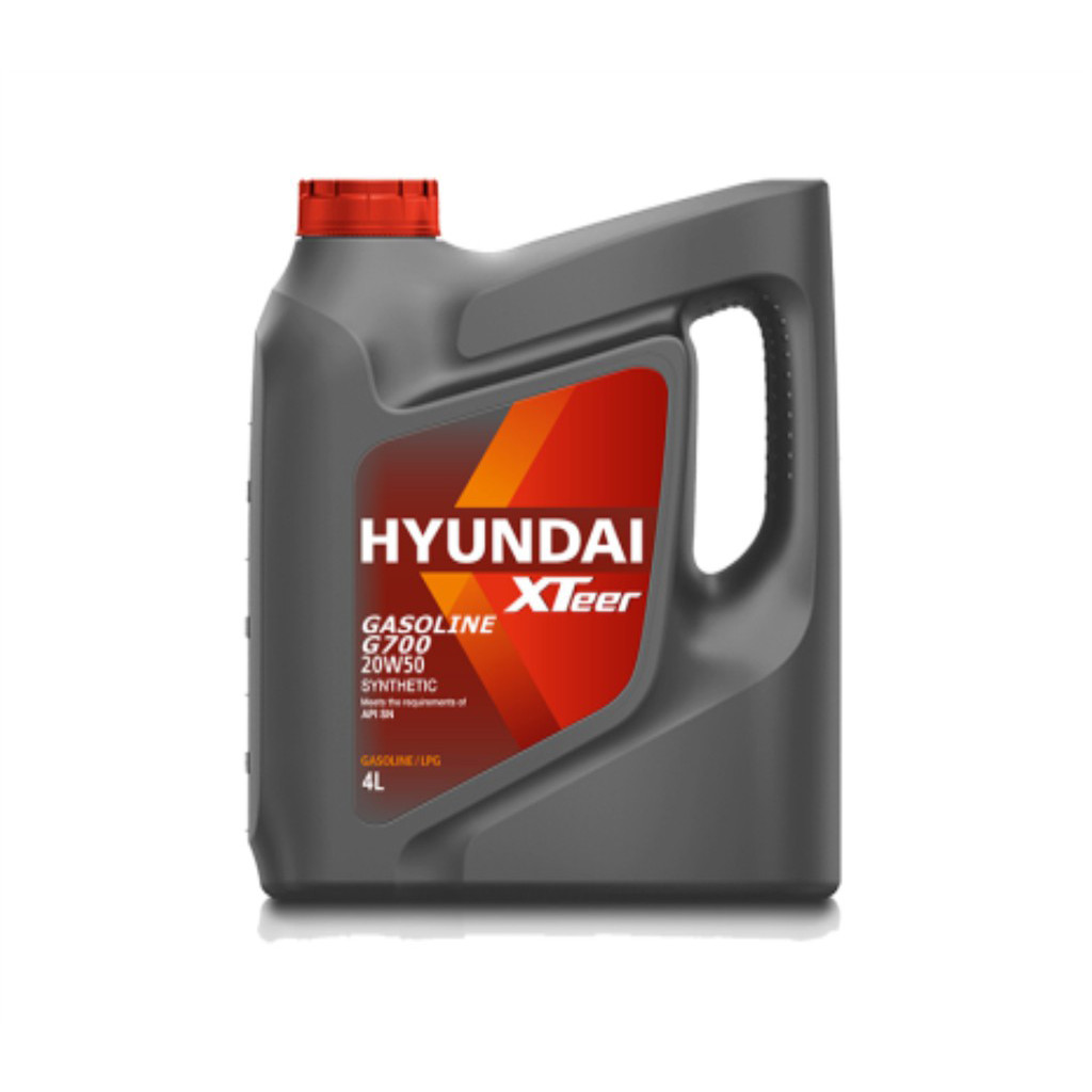 Dầu nhớt ô tô máy xăng Hyundai Gasoline G700 20W50 4 lít