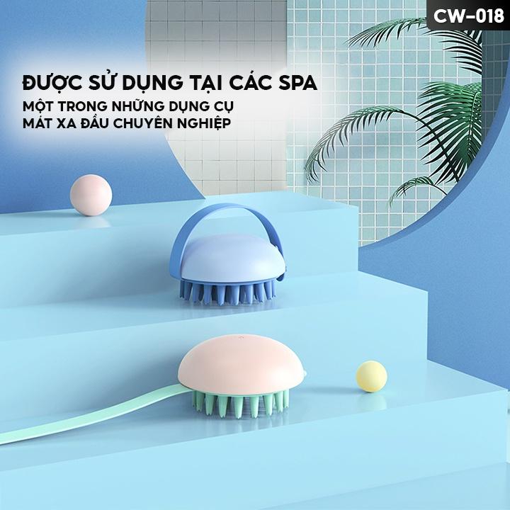 Lược Gội Đầu Tạo Cảm Giác Dễ Chịu Thư Giãn Cho Làm Sạch Da Đầu CW-018