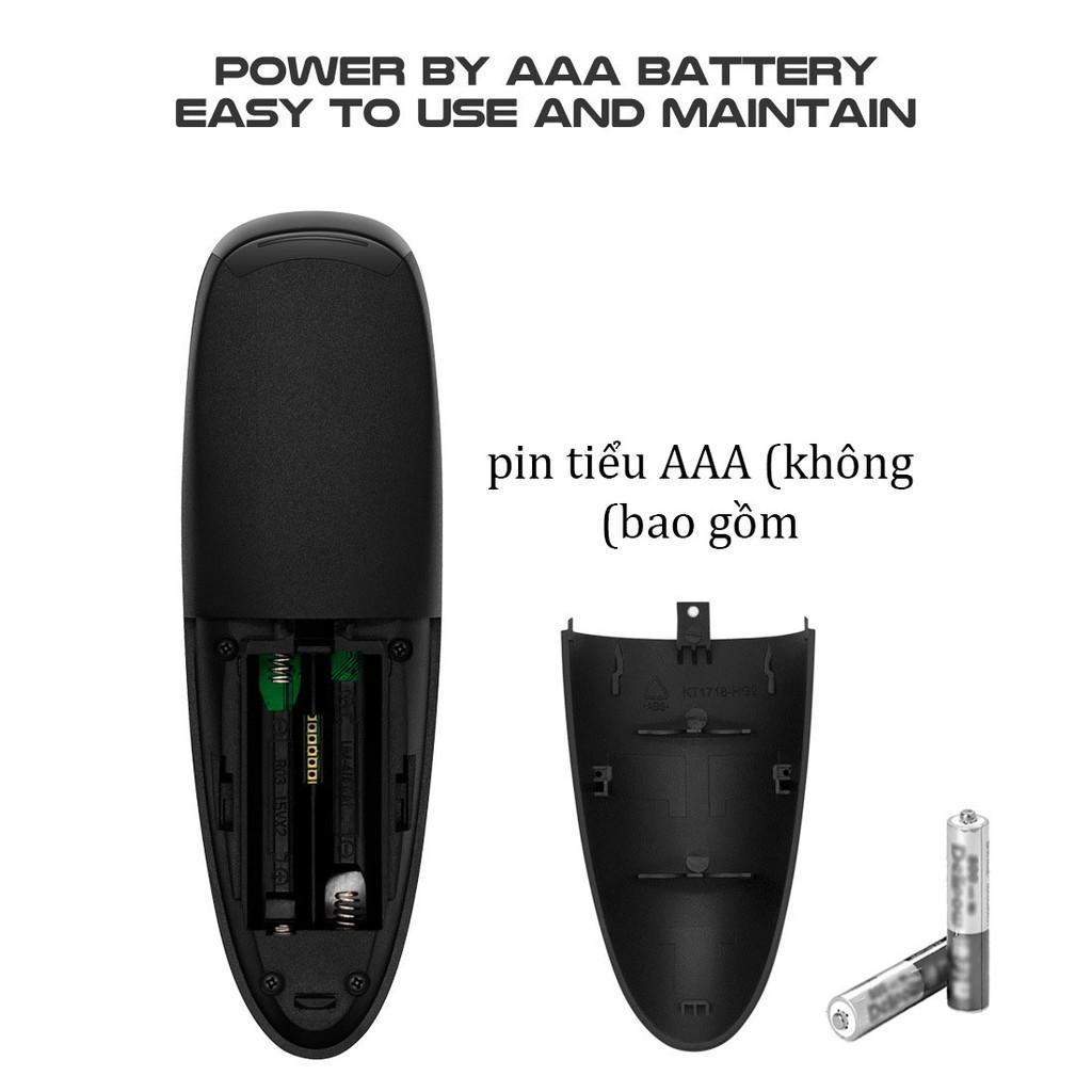 Chuột Bay bluetooth G10Bt 6-axis 17 Phím Điều Khiển thông minh cho android, window dùng trình chiếu