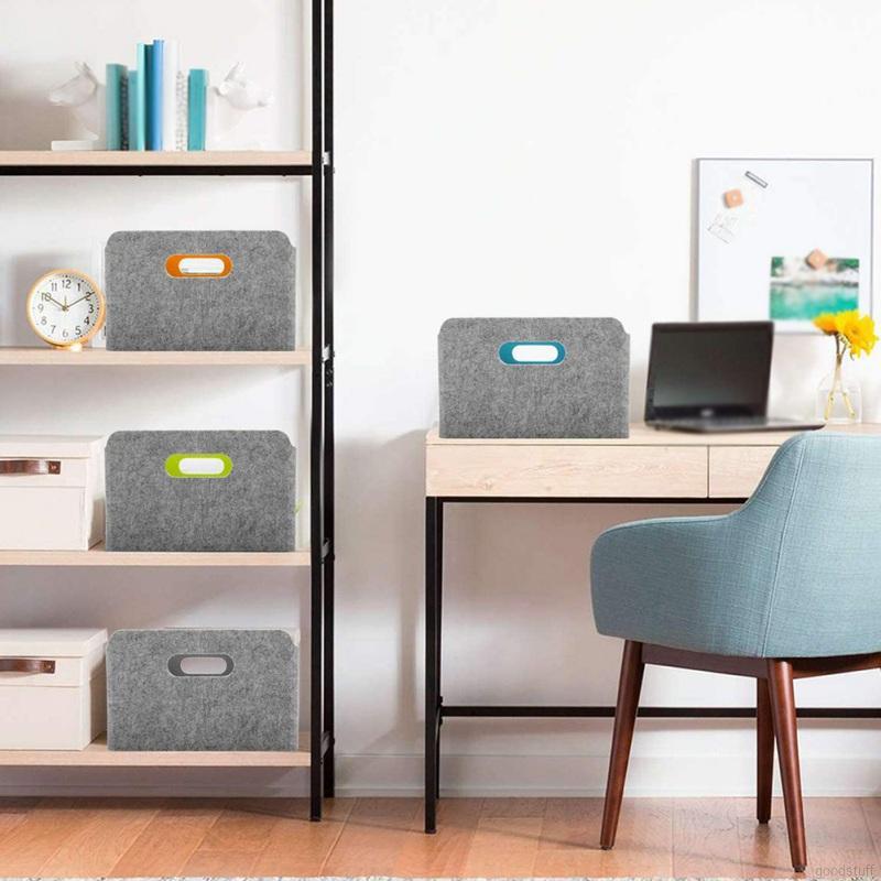 Hộp Vải Nỉ Đựng Vật Dụng Tiện Lợi Xinh Xắn