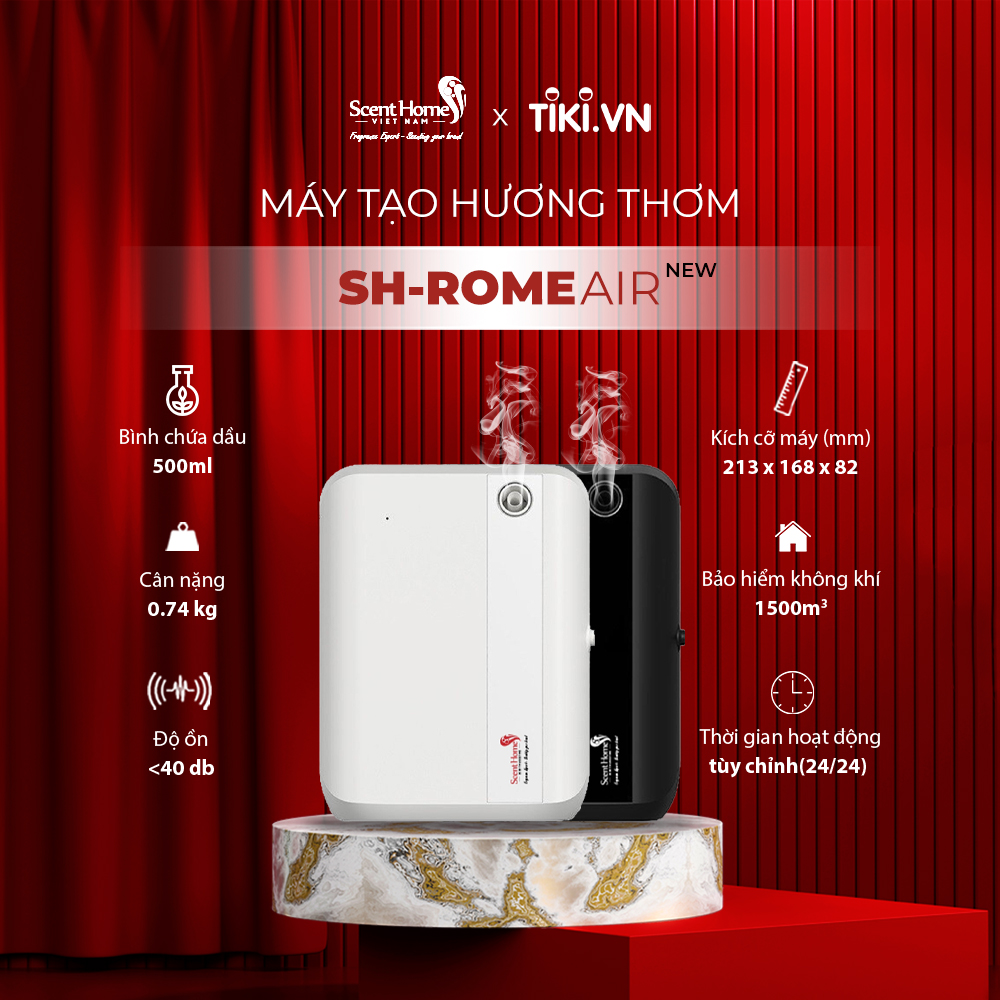 Máy tạo hương thơm cao cấp Scent Homes