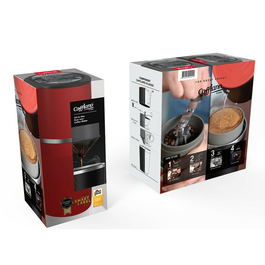 Cafflano Klassic – Dụng cụ xay, pha Cafe đa chức năng - Hàng chính hãng