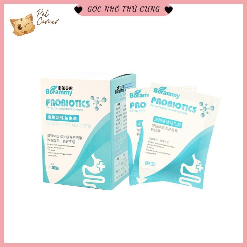 Men tiêu hóa cho chó mèo Borammy Probiotics