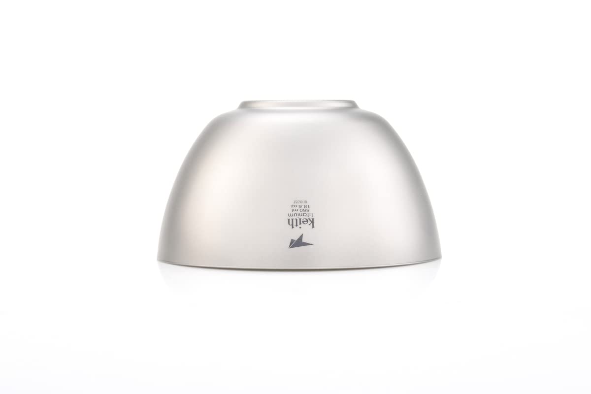 Tô chén ăn cách nhiệt 2 lớp Titanium Keith Ti5354 - 550ml