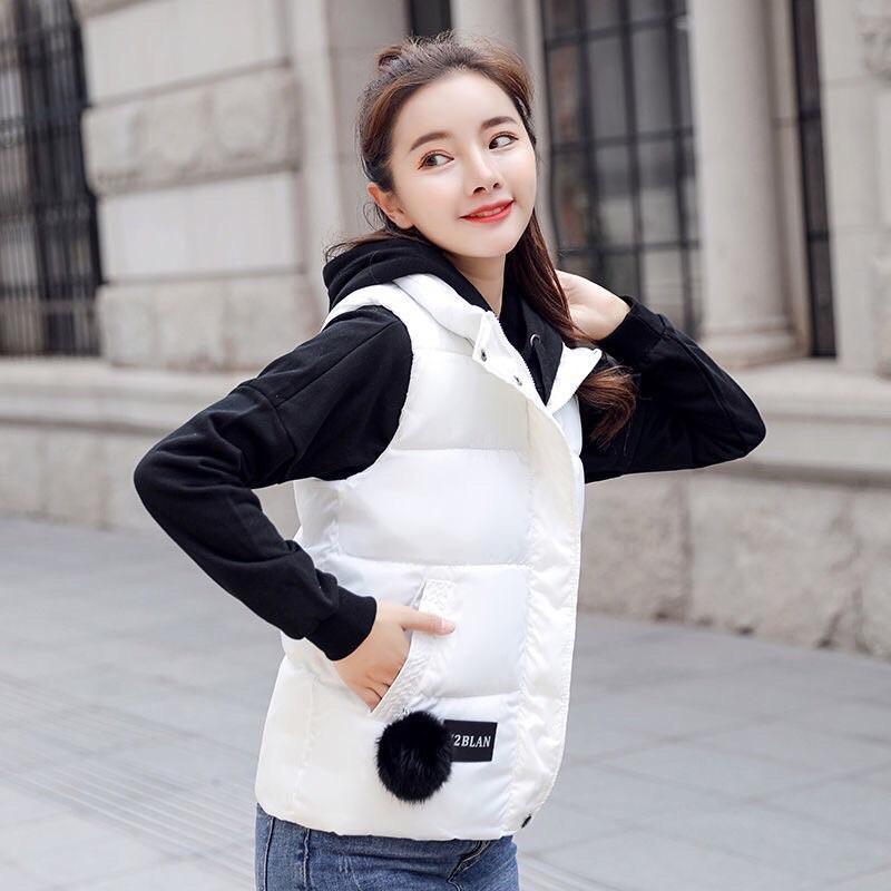 Áo phao gile nữảnh thật_sẵn hàng giao ngay