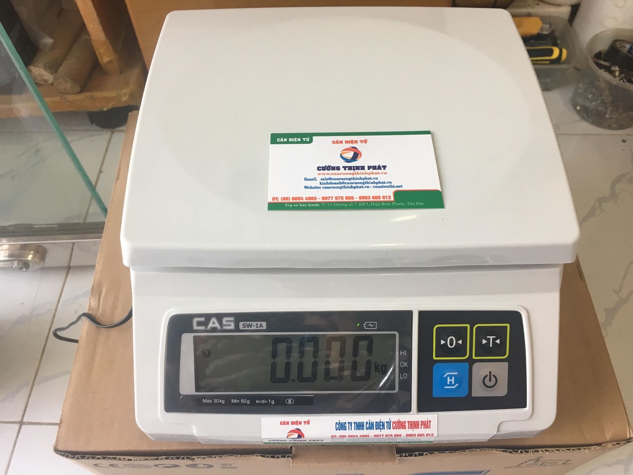 Cân điện tử SW 1A 30KG thông dụng