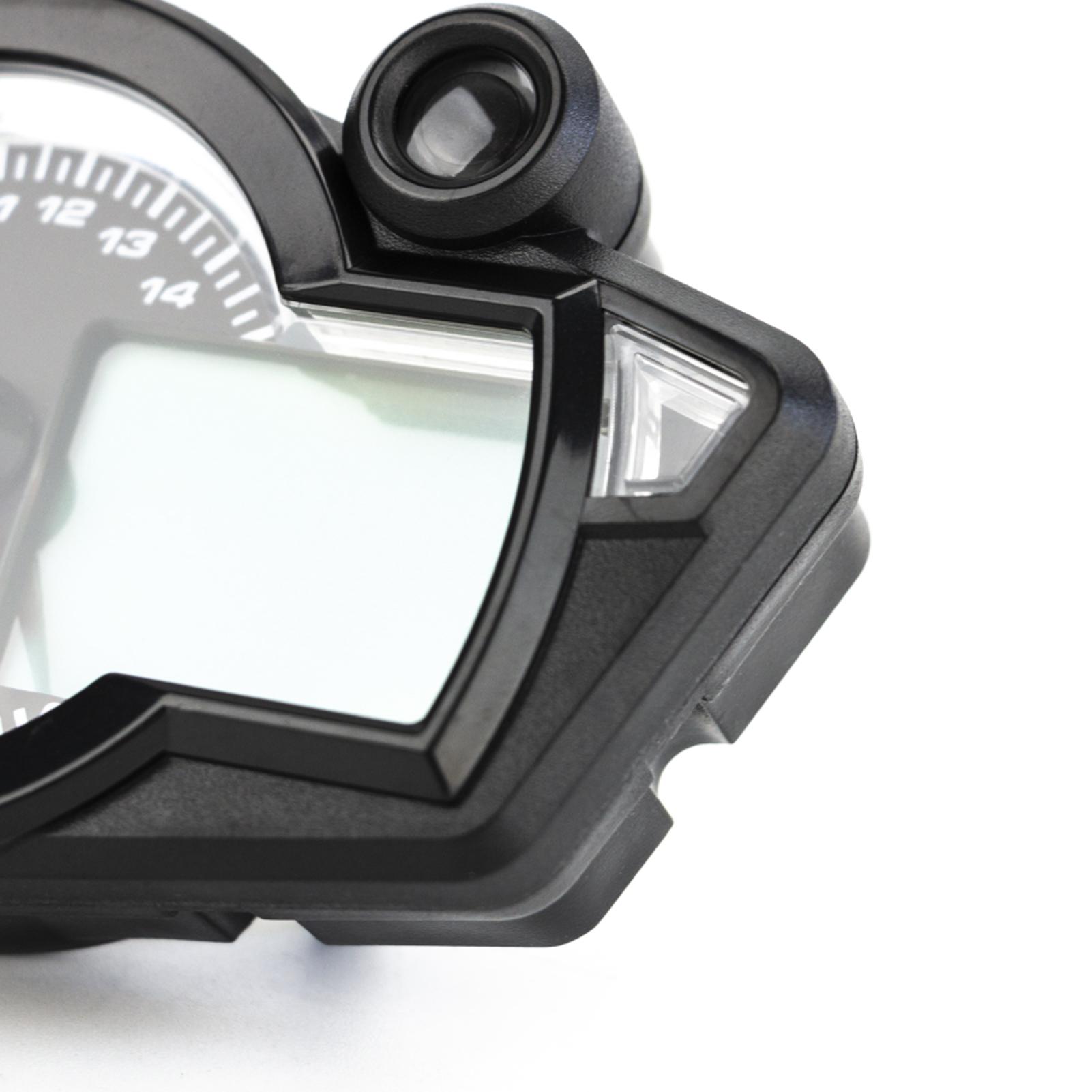 Đồng hồ đo tốc độ xe máy điện tử 12V 14000RPM tích hợp màn hình LCD kỹ thuật số
