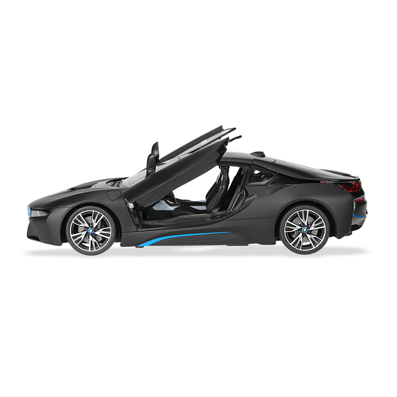 Đồ Chơi Điều Khiển RASTAR Xe Bmw I8 Mở Cửa Bằng Điều Khiển Đen R71000-2