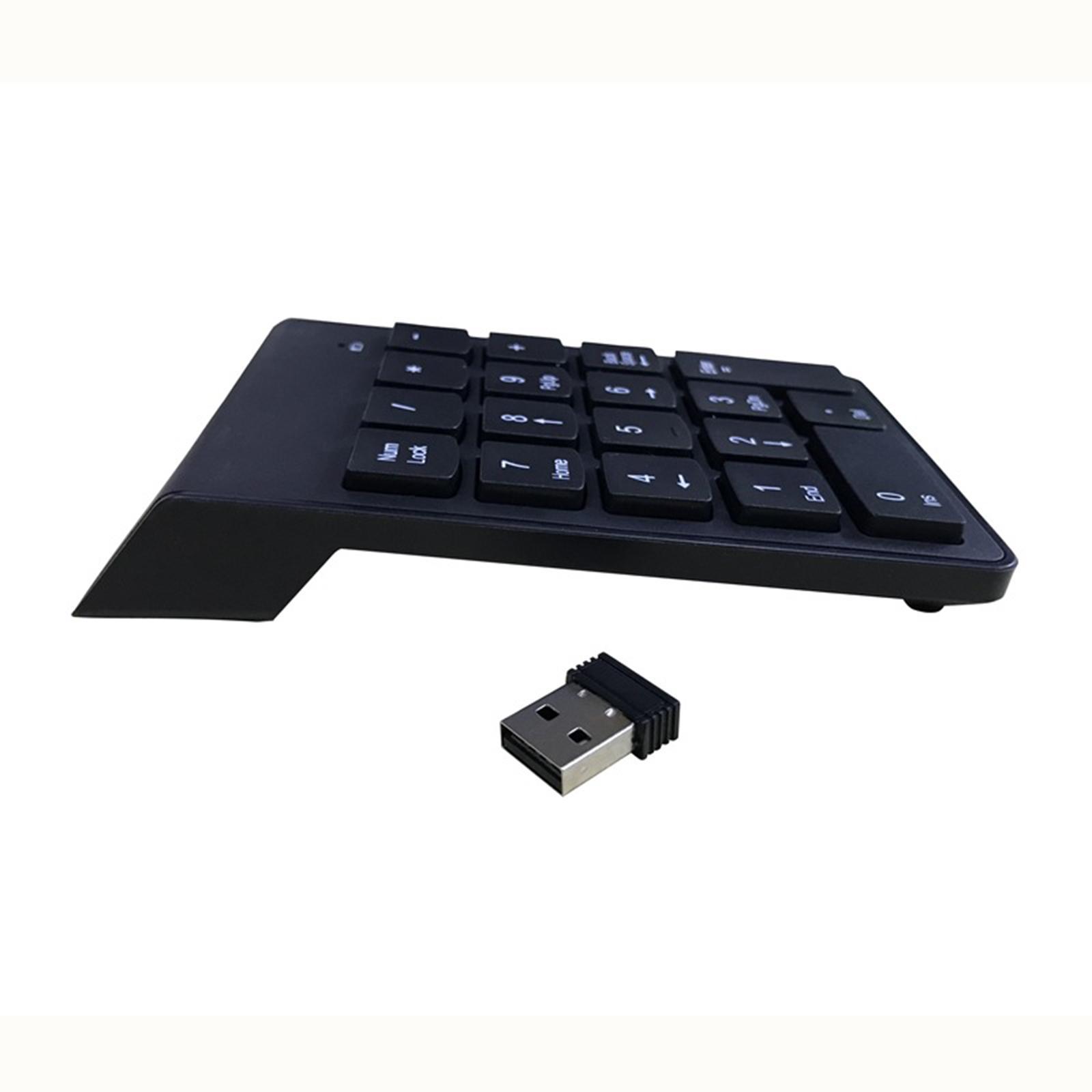 USB Numeric Keypad 18 Keys 18 Keys Faster Data Input Minimalist Design Mini