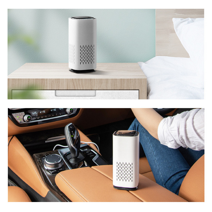 Máy Lọc Không Khí Trên Xe Hơi Smart Lux Car Air Purifier - Home and Garden