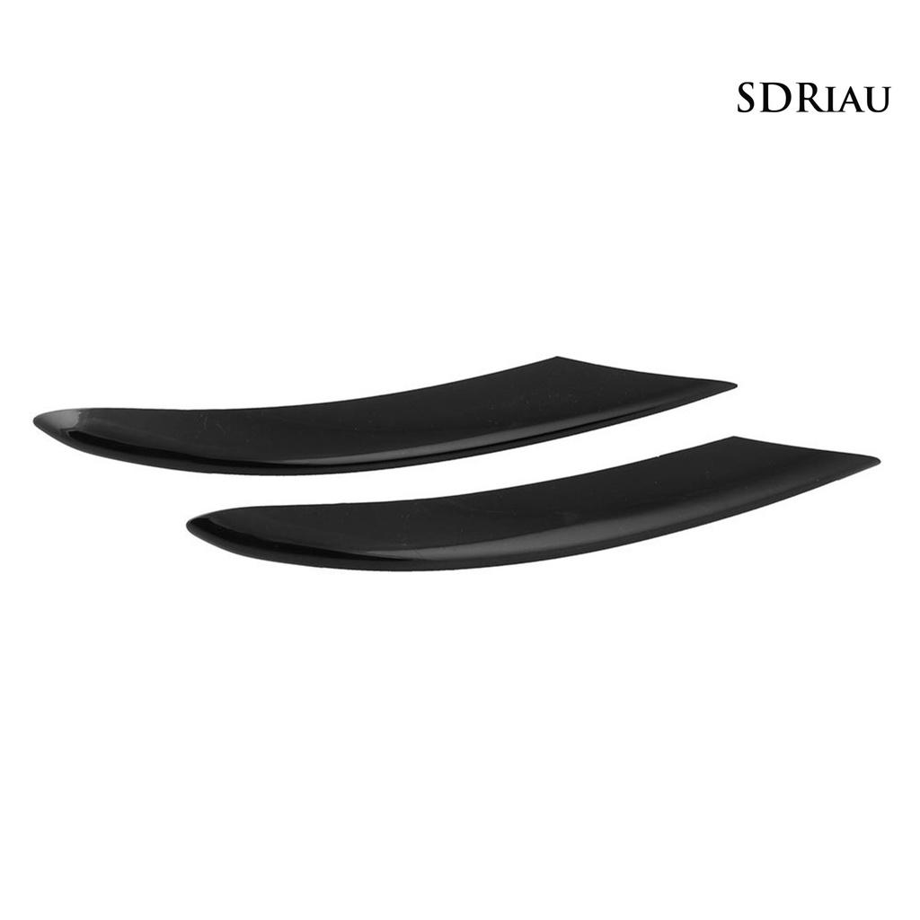 Bộ 4 Khung Bọc Đèn Sương Mù Màu Đen Chống Trầy Xước Cho Xe Hơi Benz C Class W205 C180 C200