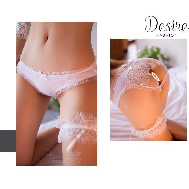Quần lót ren sexy xẻ đáy QLN-0047