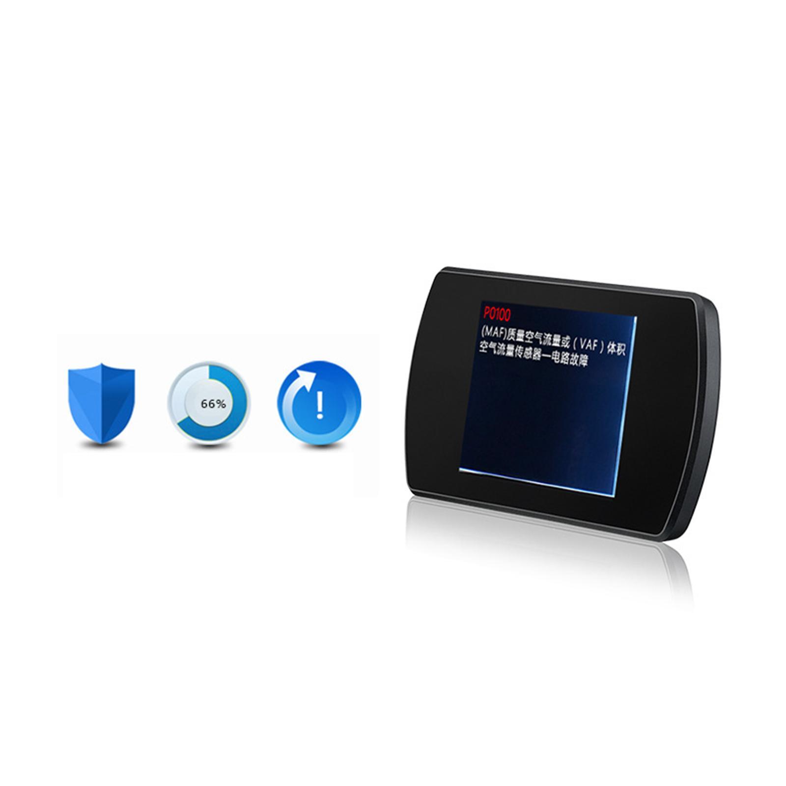 3" OBD2 Head up Display Multi-Color Accessories for Vehicles Safe Driving