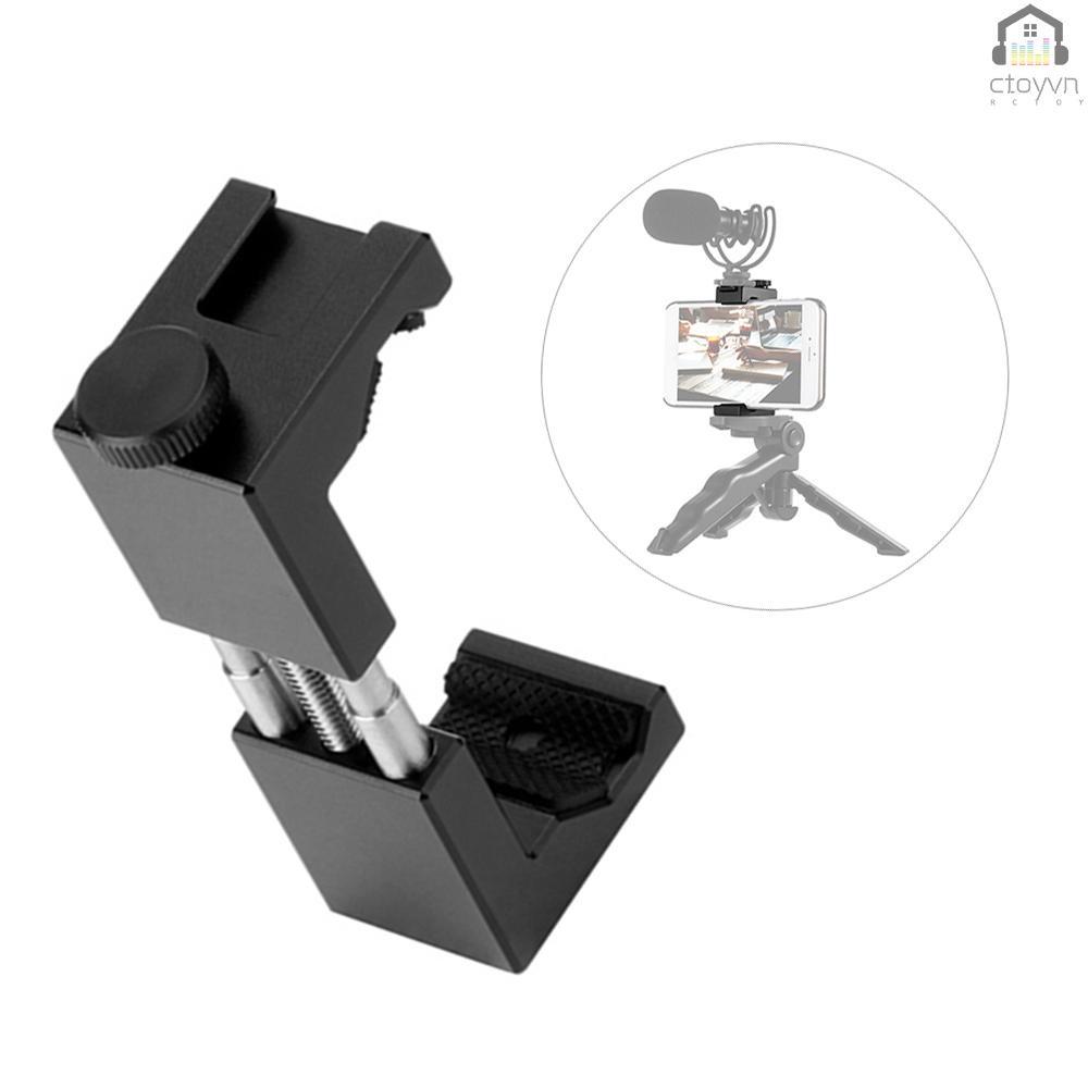 Giá đỡ kẹp điện thoại di động bằng hợp kim nhôm có thể điều chỉnh kích thước 1/4 inch