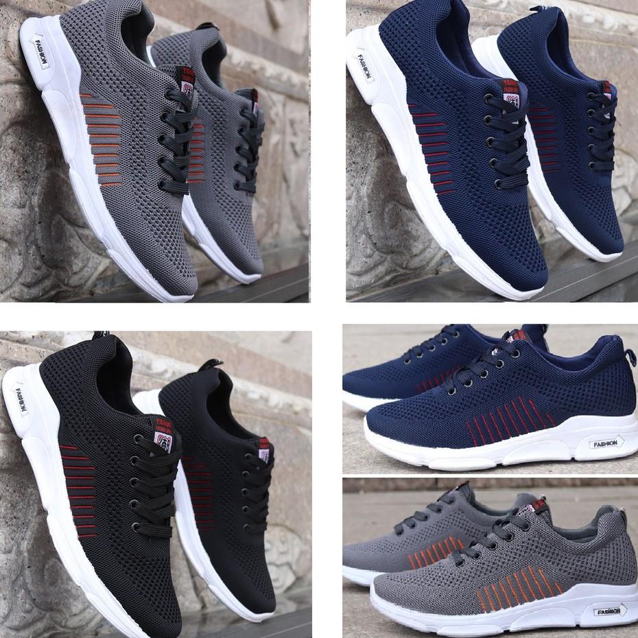 Giày nam extra Giày thể thao nam S06 sport chạy bộ, thể thao đế em