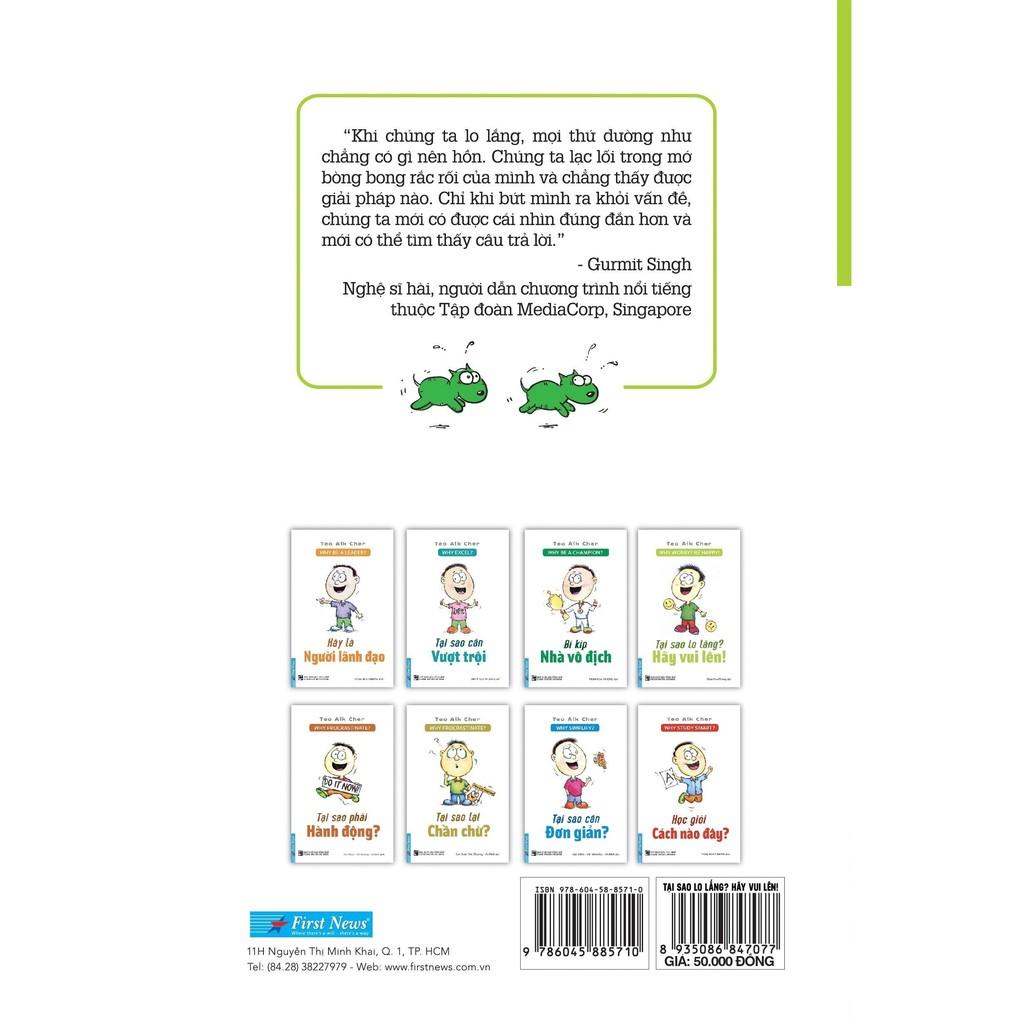 Sách - Tại Sao Lo Lắng? Hãy Vui Lên - Why Worry? Be Happy! - First News