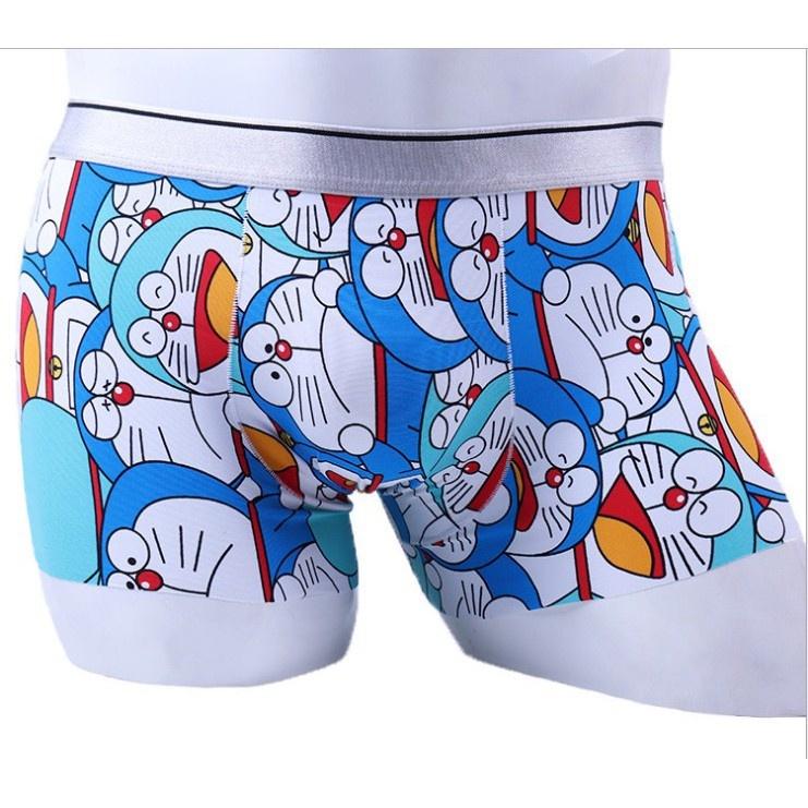 Quần Lót nam IN HÌNH thun lạnh Doreamon, quần sịp nam in hình ngộ nghĩnh cao cấp SIH01 - PROMAN