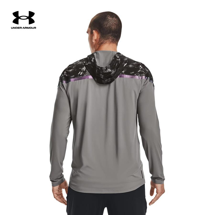 Áo thun tay dài thể thao nam Under Armour Rush Fz Print - 1366171