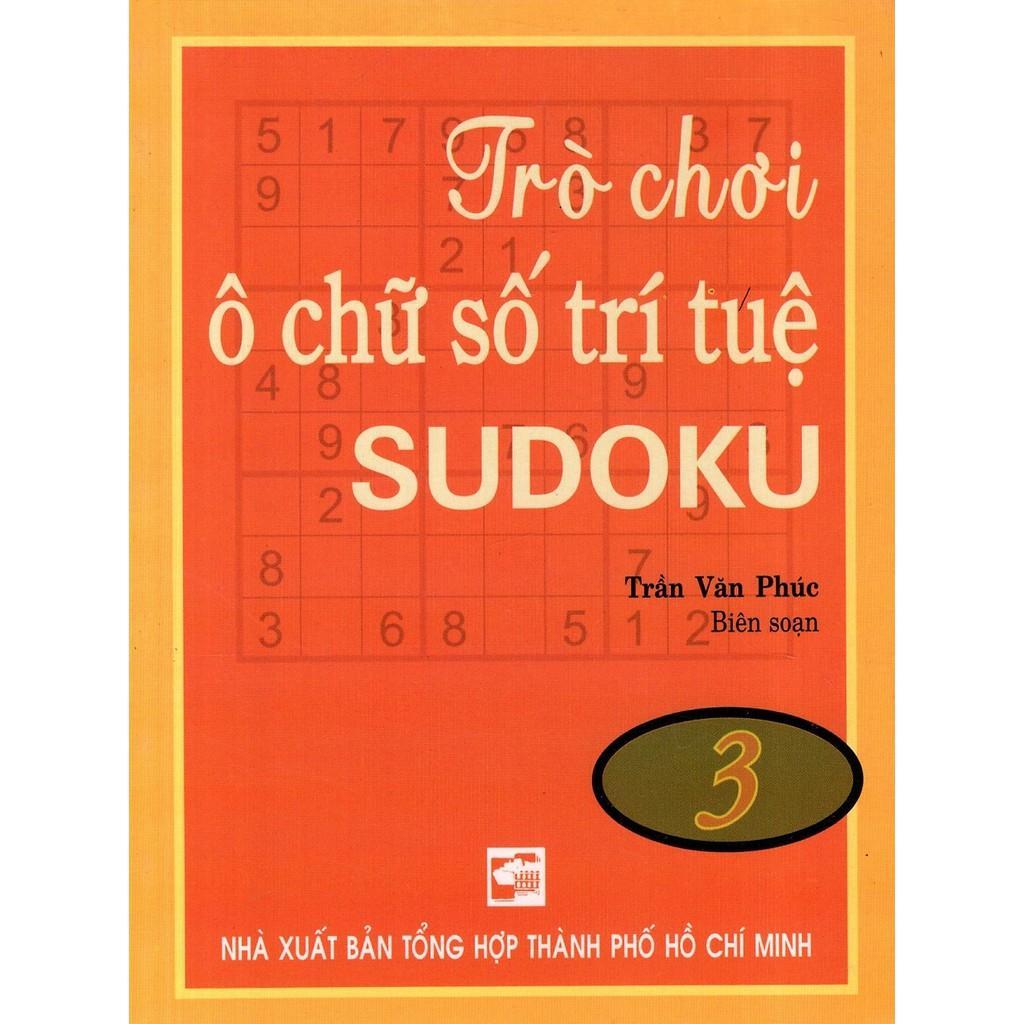 Sách - Trò Chơi Ô Chữ Số Trí Tuệ Sudoku - Tập 2-4 (Combo 3 Cuốn) - Nhân Trí Việt