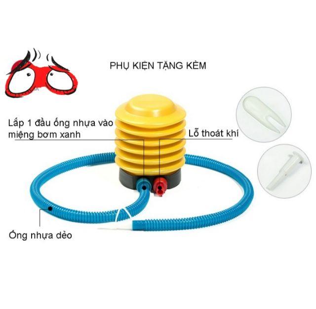 * Bóng tập Yoga cao cấp 65cm dày dặn chống nổ - Tặng kèm bơm bóng