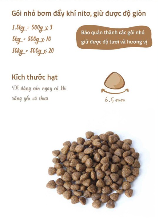 THỨC ĂN NATURAL CORE C3 BENE 3012 CHO MÈO MỌI LỨA TUỔI VỊ THỊT GÀ &amp; CÁ HỒI BAO 10KG