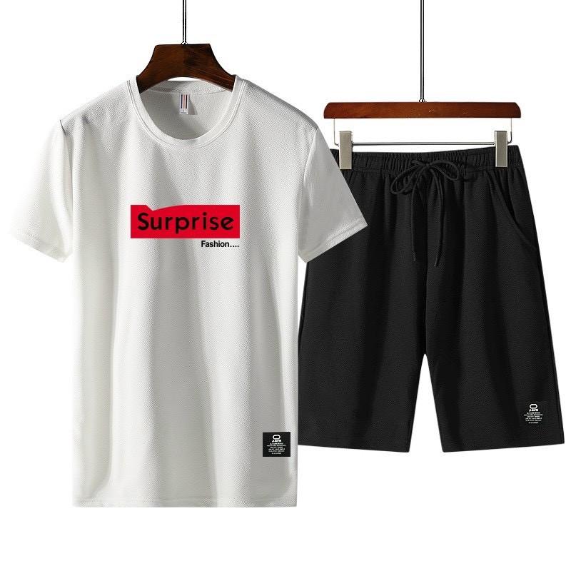 Đồ bộ nam nữ unisex mùa hè chất mè xịn co giãn 4 chiều thoáng mát (Surise