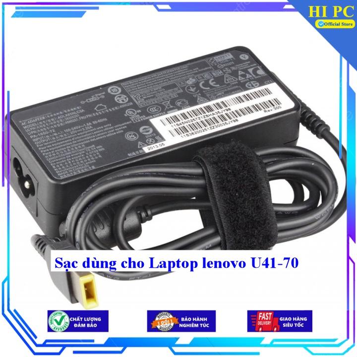 Sạc dùng cho Laptop lenovo U41-70 - Kèm Dây nguồn - Hàng Nhập Khẩu