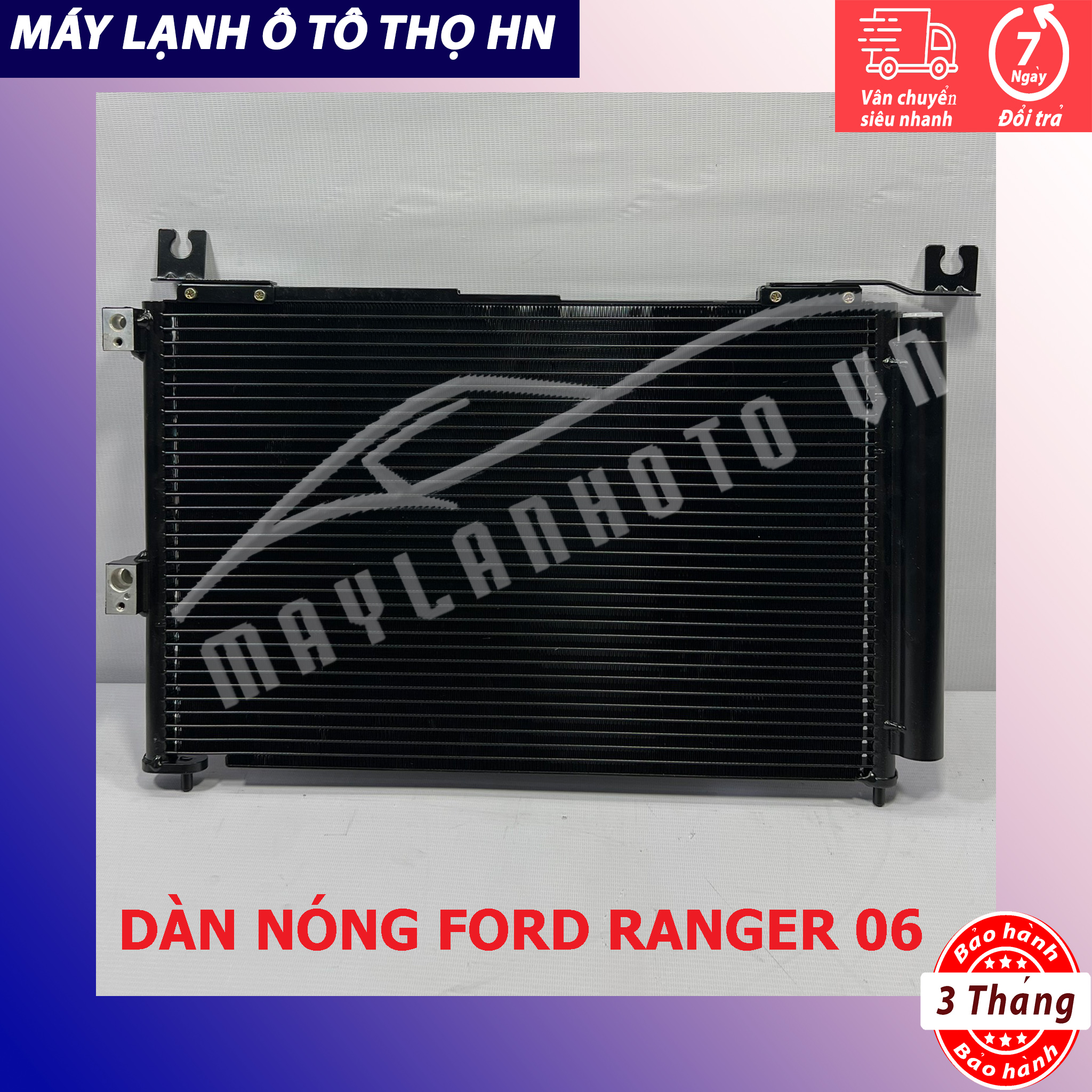 Dàn (giàn) nóng Ford Ranger 2005 Hàng xịn Thái Lan (hàng chính hãng nhập khẩu trực tiếp)