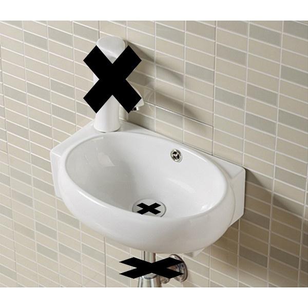 LAVABO TREO TƯỜNG GÓC TRÁI