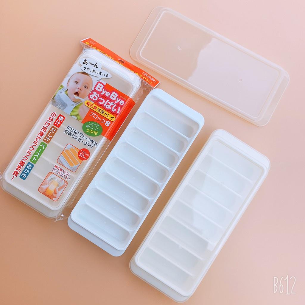 Khay Trữ Đông Bye Bye Có Nắp