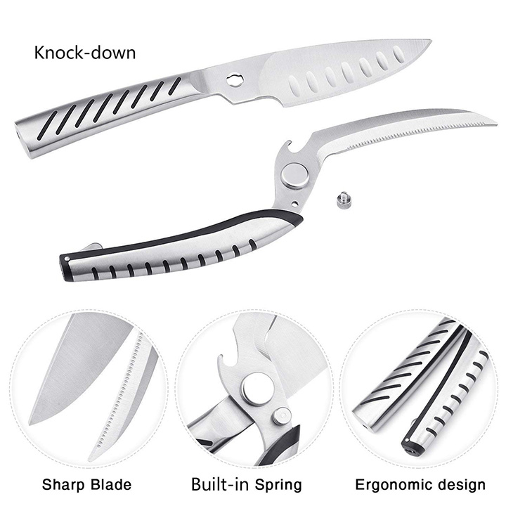 Kéo Cắt Gà Đa Năng Kamikoto Monster Scissors Nhật Bản