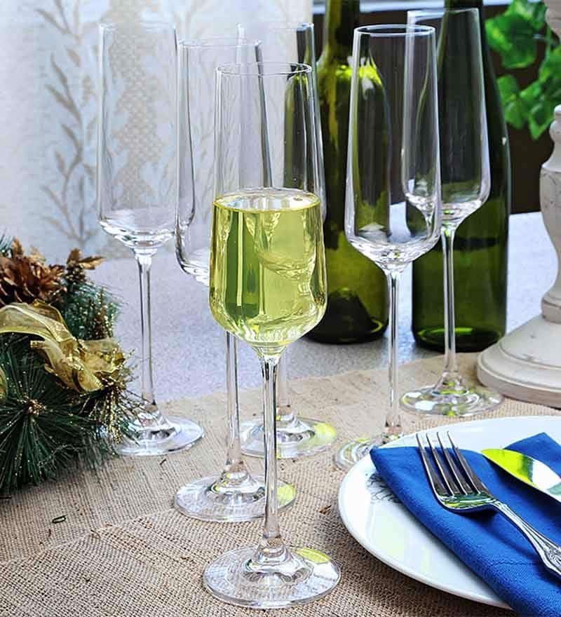 Bộ 6 Ly Hongkong Champagne S04cp09 - 270ml Hàng Chính Hãng