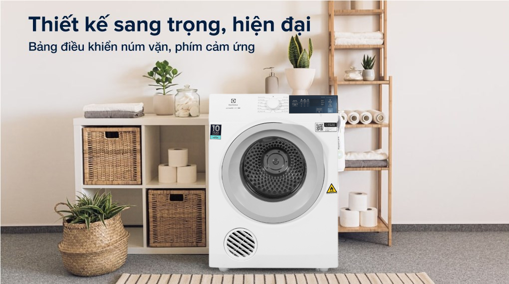 Máy Sấy Electrolux 8.5 Kg Eds854N3Sb - Chỉ Giao Hcm