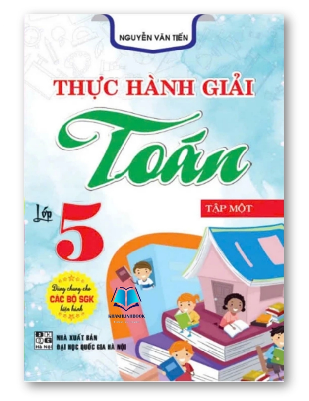 Sách - Combo Thực hành giải toán 5 tập 1 + 2 (dùng chung các bộ sgk hiện hành)