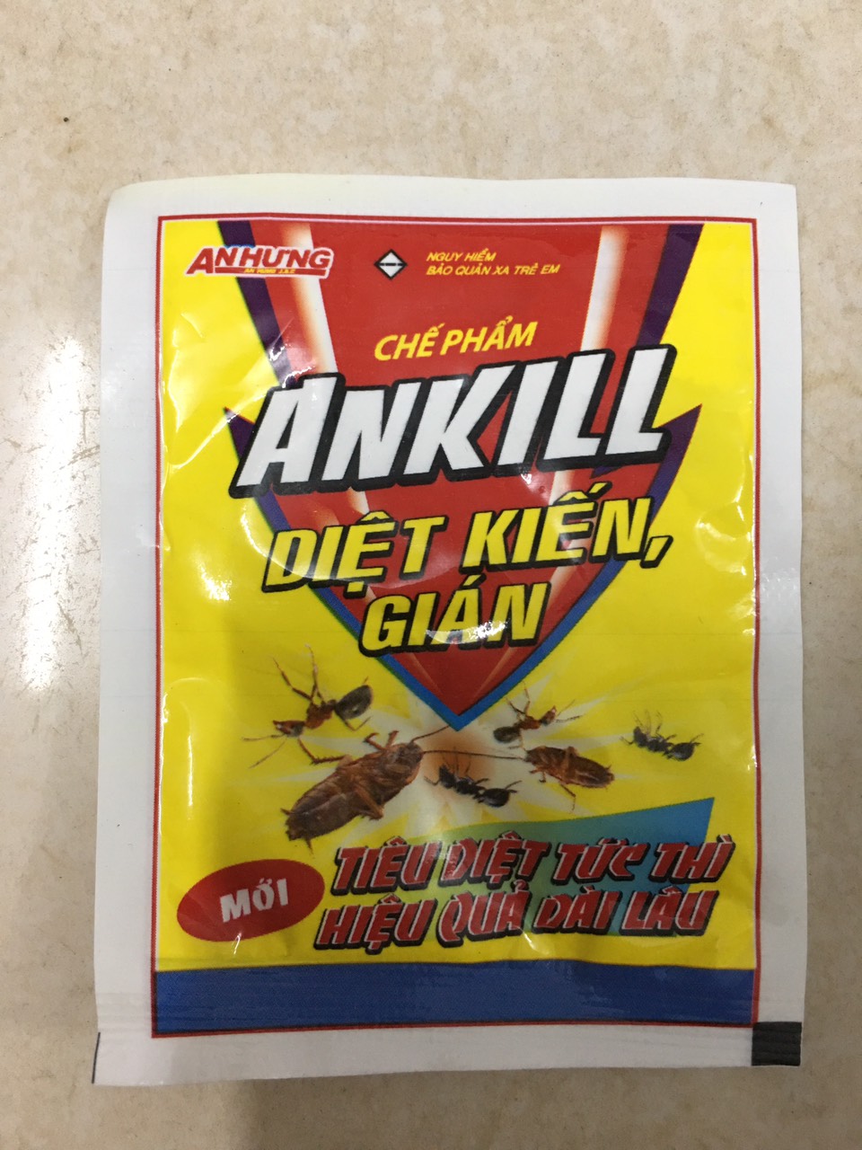 Chế phẩm diệt kiến, gián Ankill 10gr/ gói