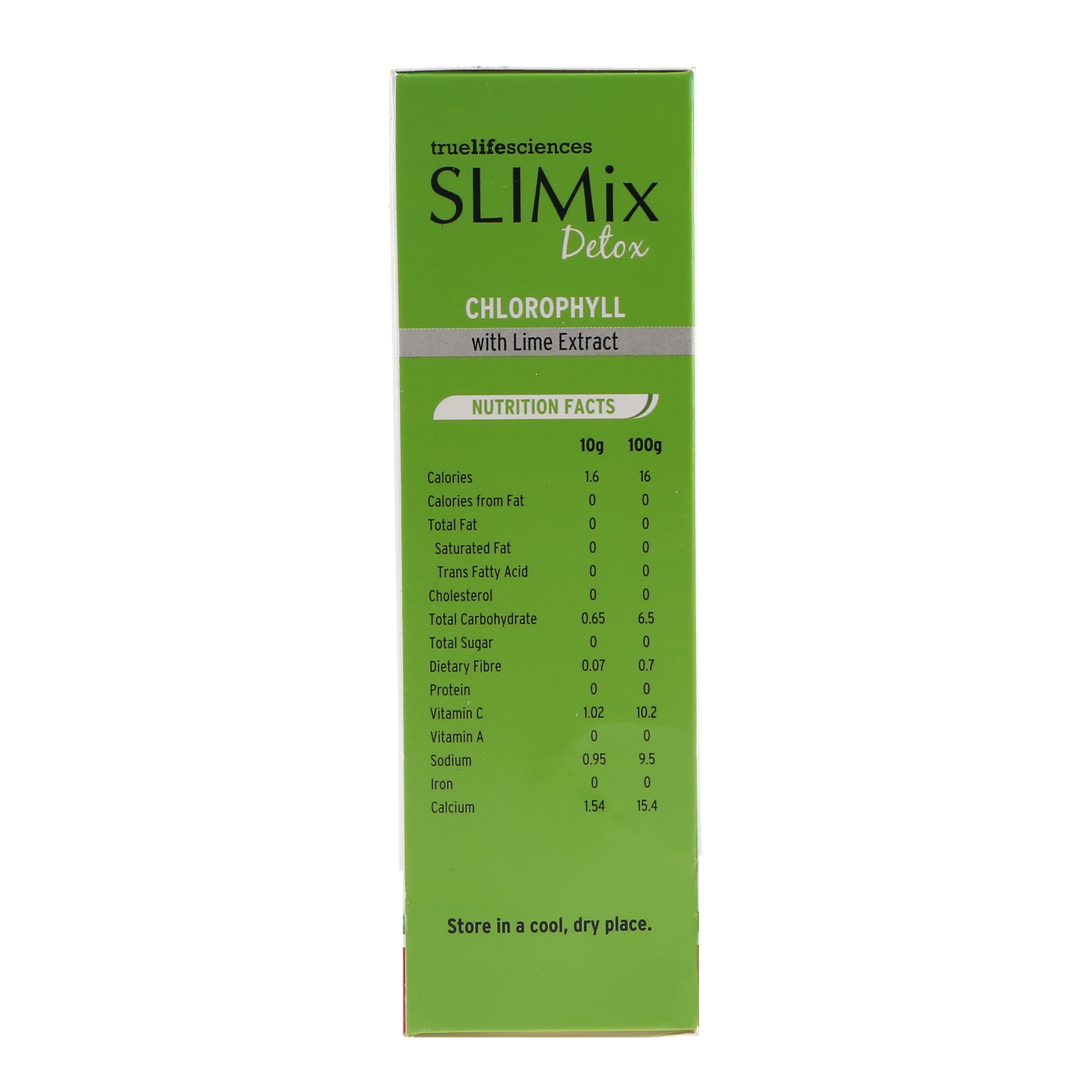 Thức uống Truelifesciences SLIMix Detox hoàn toàn tự nhiên giúp thanh nhiệt, giảm cân và giải độc cơ thể (Hộp 10 gói x 10g)