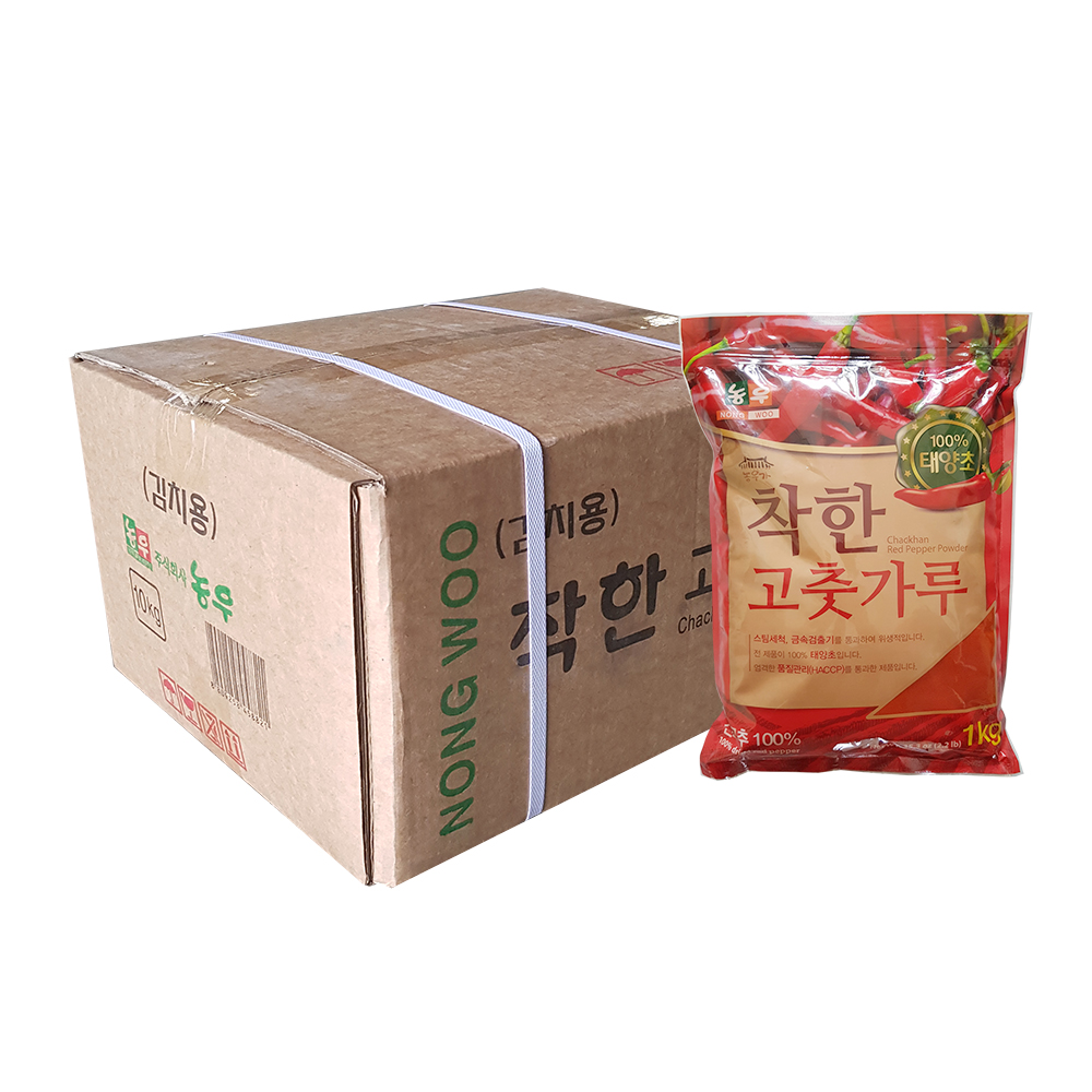 Thùng 10 Gói Ớt Bột Mịn Hàn Quốc CHACKHAN - NONG WOO