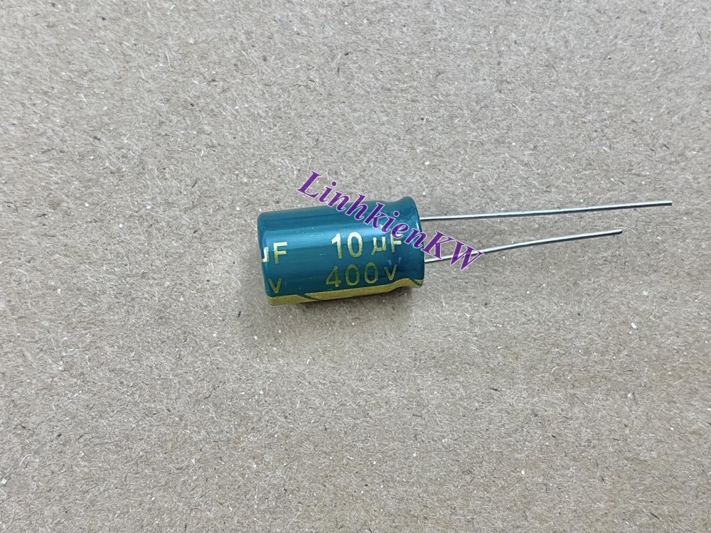 10 cái Tụ hóa 10UF 400V Mới !