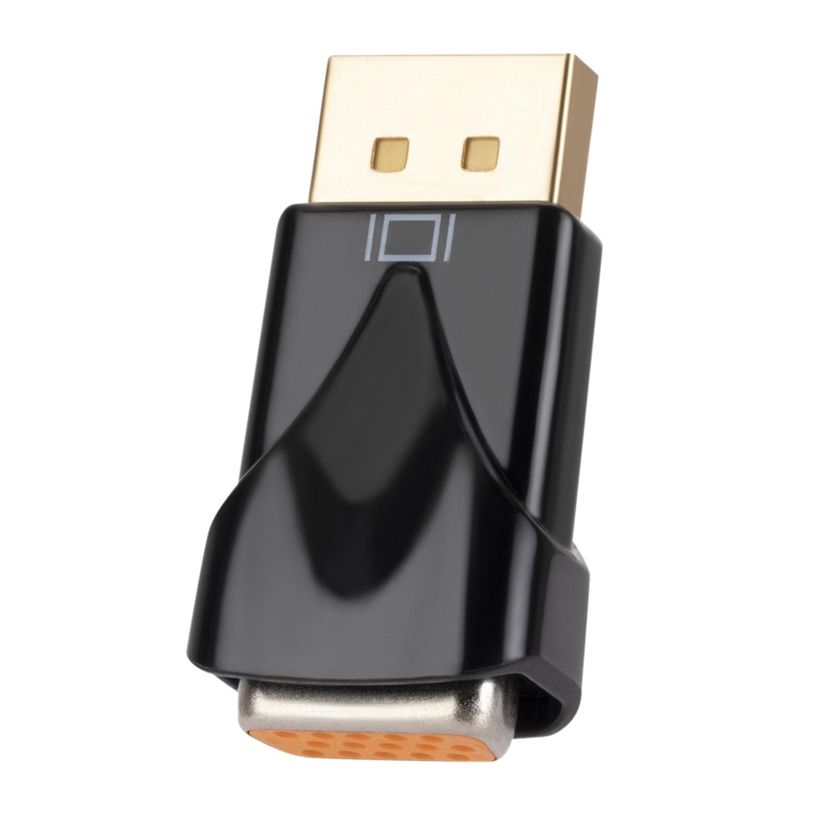 1080P to VGA Adapter Gold Plated Converter Plug and Play for PC
