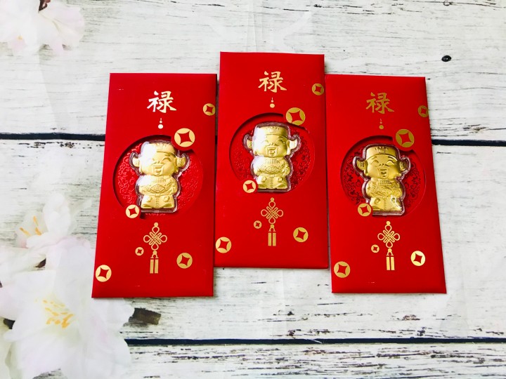 Bao lì xì Thần Tài chibi vàng, dùng treo trong nhà, cây hoa mai, làm quà tặng, đựng tiền lì xì, mừng tuổi, tân gia, sinh nhật, đem lại may mắn tài lộc, nhiều ý nghĩa - TMT Collection - SP005134