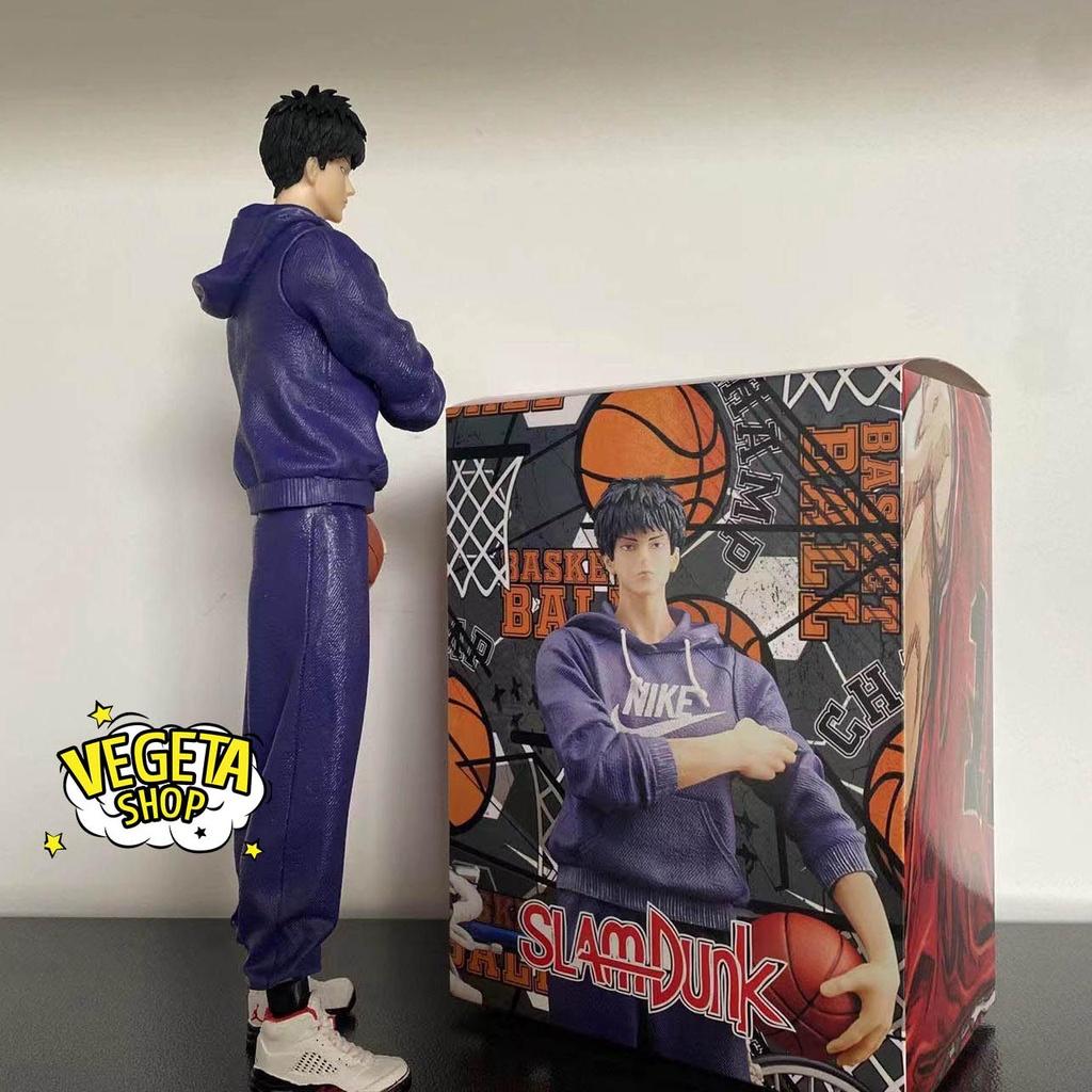 Mô hình Slam Dunk - Mô hình nhân vật Rukawa Kaede Anime Slam Dunk cực nét đẹp cao to cầm chắc tay full box - Cao 31cm
