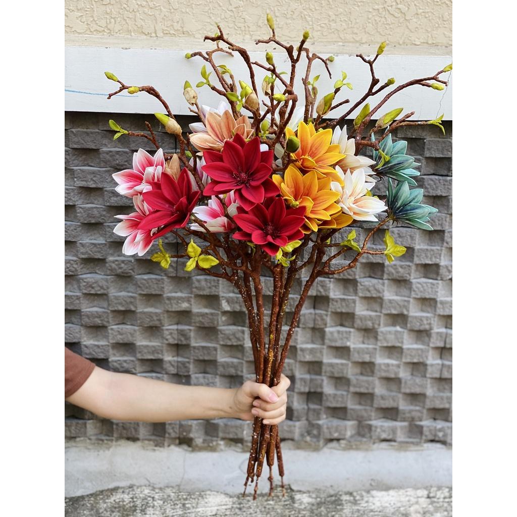 Cành hoa lan bách hợp 3 bông mẫu mới